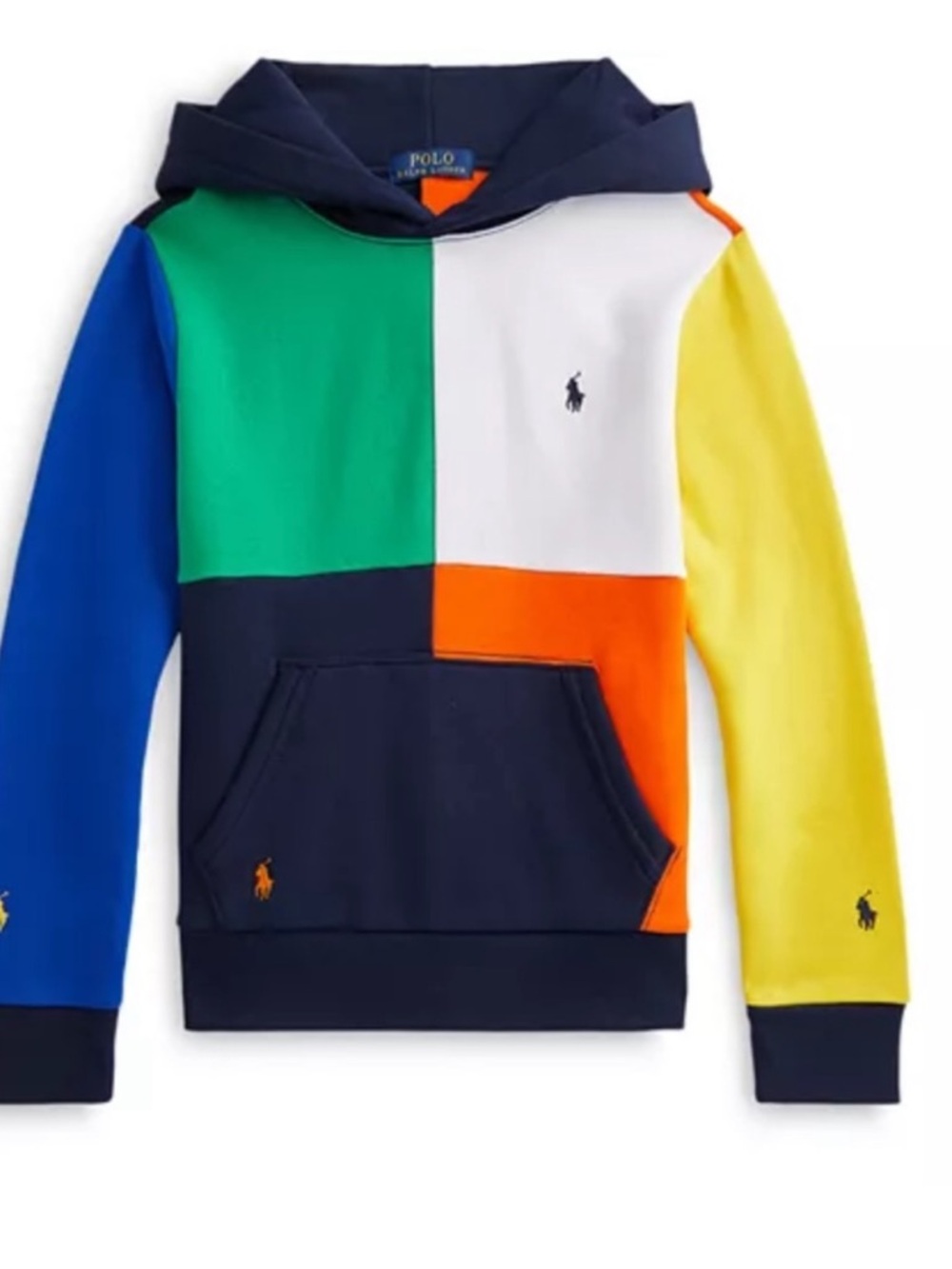 Kids Ralph Lauren Colorblock Hoodie